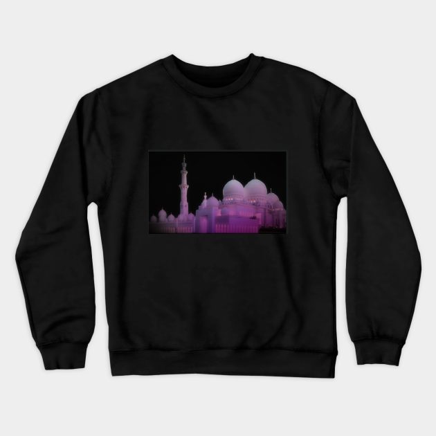 mosque art Crewneck Sweatshirt by UrbaneWanderlust